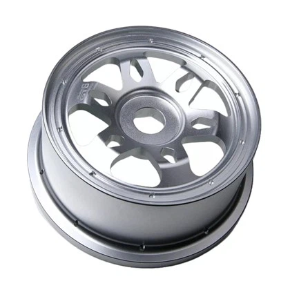 CNC Aluminium vorderen Hinterradnabe mit Ring -Set für HPI Baja 5B -Upgrade -Teil